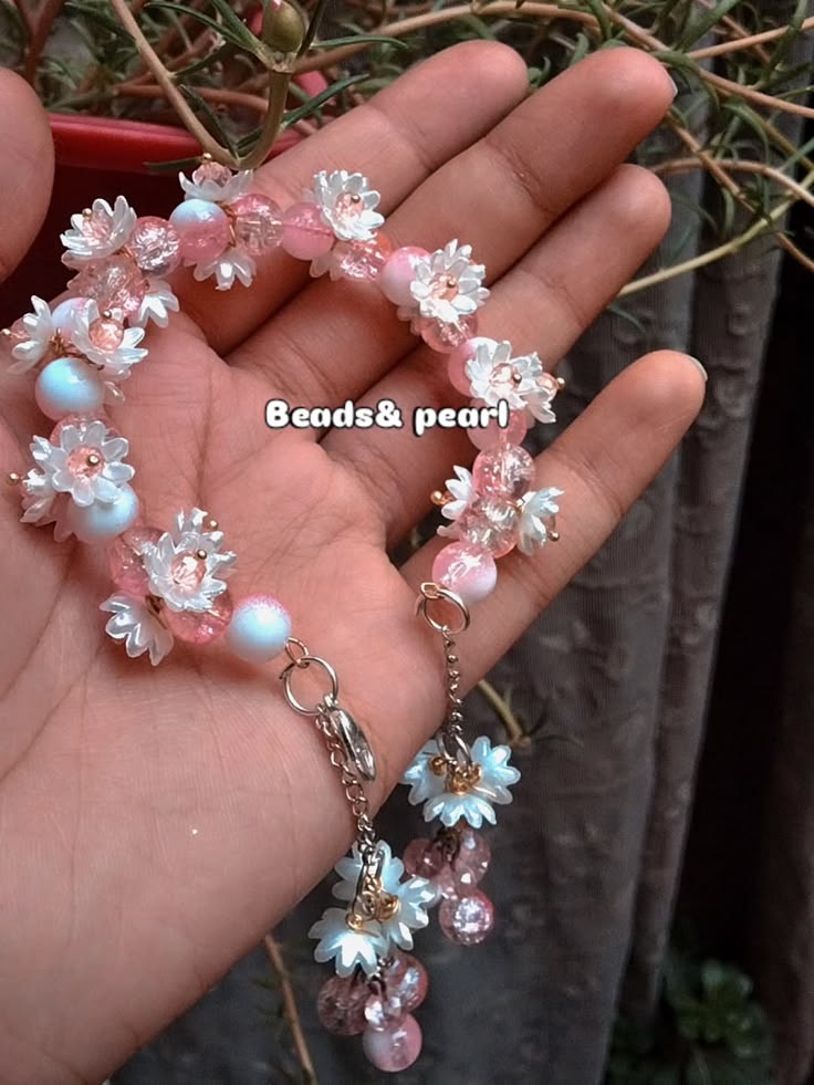 Beads & Pearl Bracelet