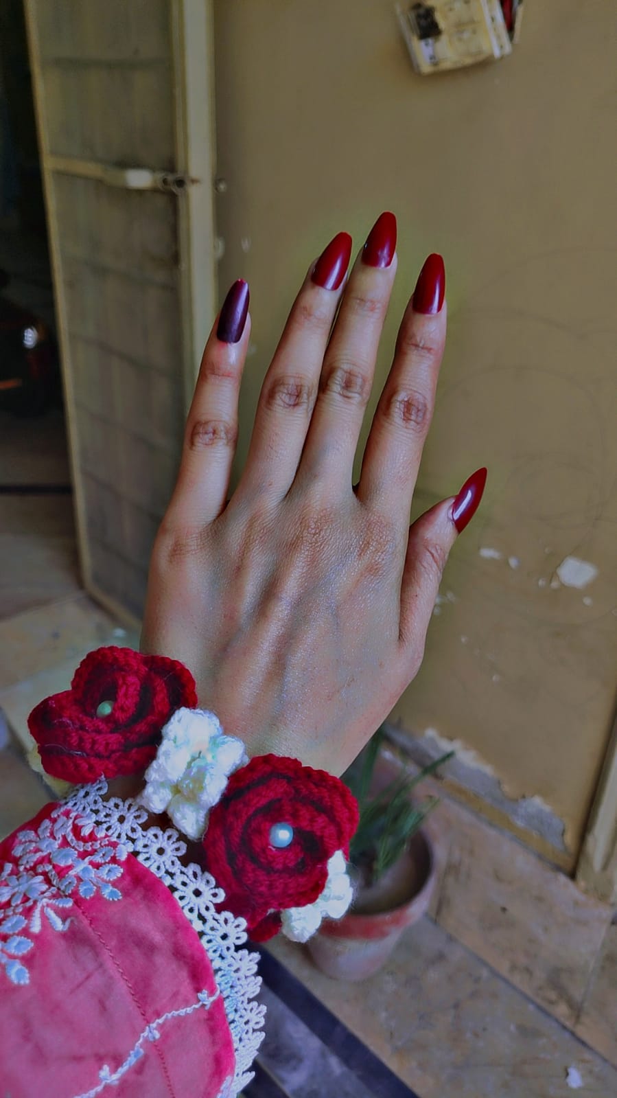 Crochet Floral Gajras