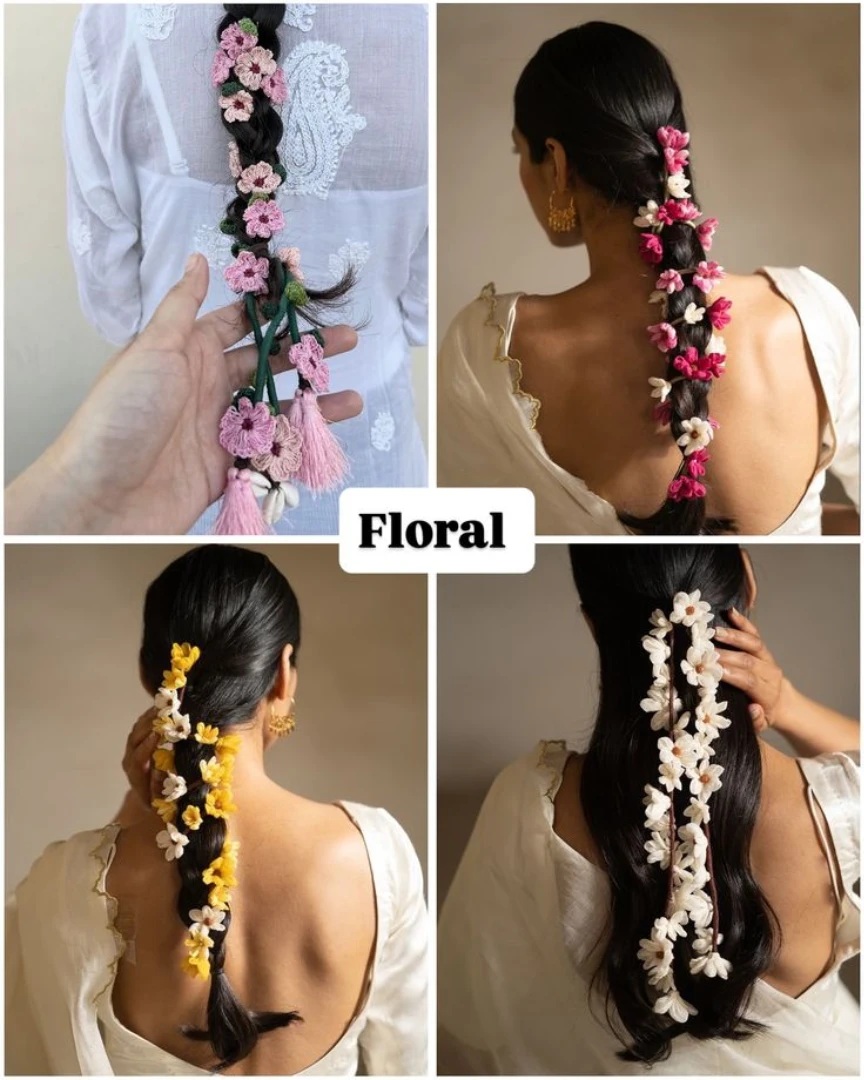 Crochet Floral Parandis