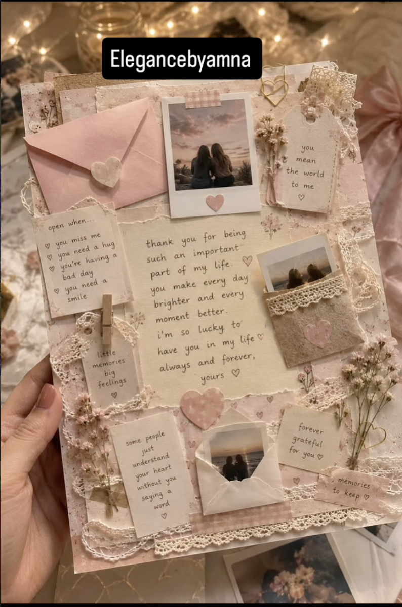 Customized Handmade Card